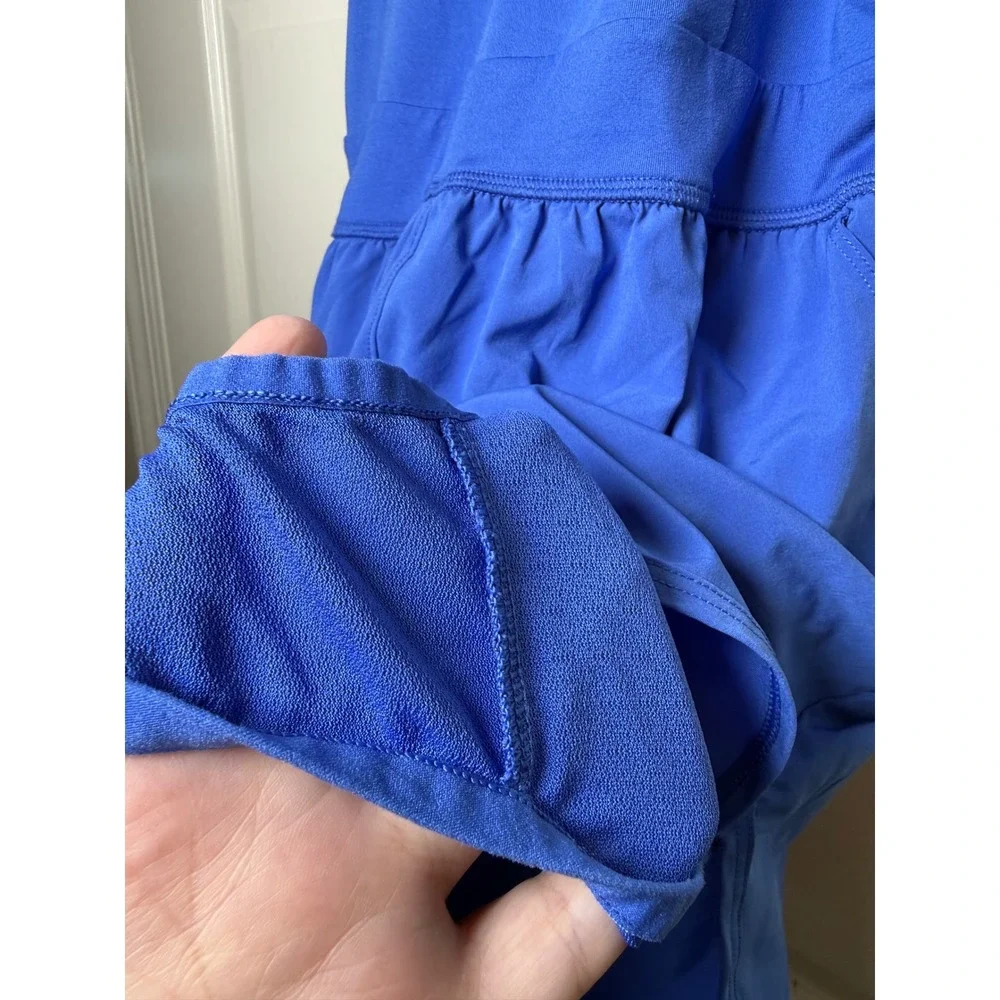 Abercrombie Kids YPB Active Dress Blue Racerback Built-in Shorts Pockets 17/18